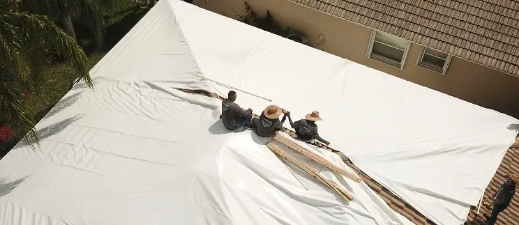 Roof Tarping Service