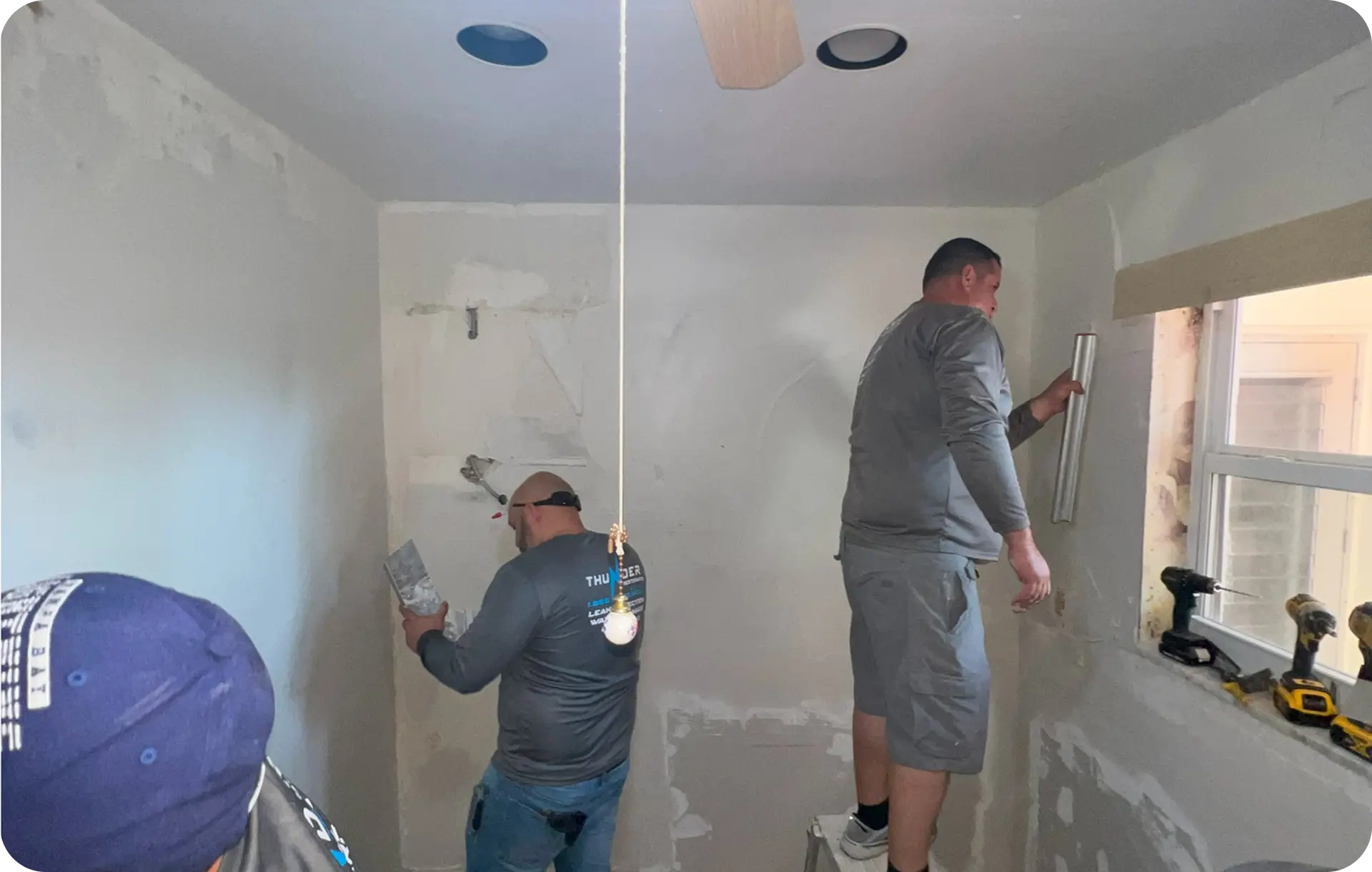 Full restoration after mold remediation